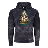 Cloud Black cowhide leopard arrowhead Vintage Hoodie - Jasminsmagicworld