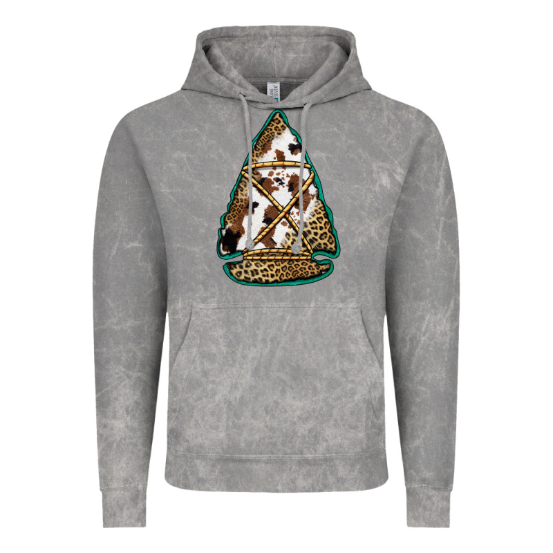 Cowhide Leopard Arrowhead Vintage Hoodie by Jasminsmagicworld | Teevron