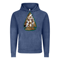 Vintage Denim cowhide leopard arrowhead Vintage Hoodie - Jasminsmagicworld