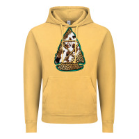 Vintage Mustard cowhide leopard arrowhead Vintage Hoodie - Jasminsmagicworld