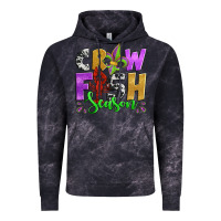 Cloud Black crawfish season mardi gras carnival fleur de lis Vintage Hoodie - Jasminsmagicworld