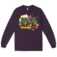 Plum school vibes Long Sleeve Tee - NancyCooperArtShop