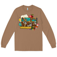 Toasted Coconut school vibes Long Sleeve Tee - NancyCooperArtShop