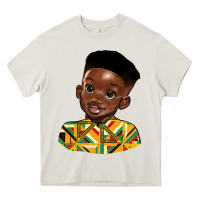 Cream black boy Heavy Core Tee - HRA Design Shop