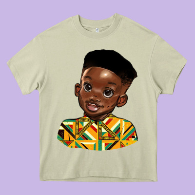 Black Boy Heavy Core Tee Designed By Hra Design Shop