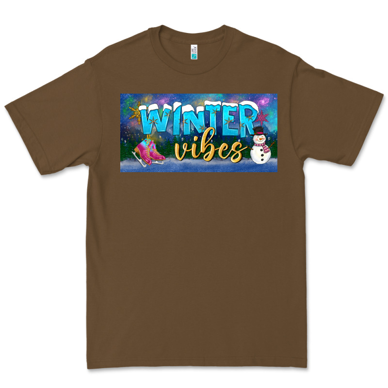Winter Vibes License Plate Premium Tee by BundleAndBundleShop | Teevron