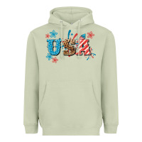 Matcha USA 4th of july Heavyweight Hoodie - HowdyJamesFarm