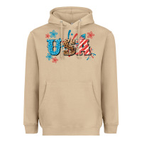 Usa 4th Of July Heavyweight Hoodie | Teevron