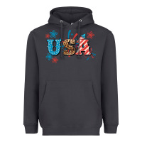 Smoke USA 4th of july Heavyweight Hoodie - HowdyJamesFarm