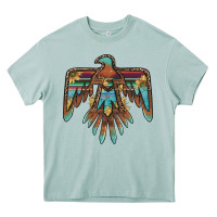 Arona thunderbird with sunflowers Heavy Core Tee - BarkalooDesign