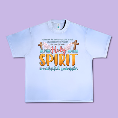 Holy Spirit Wonderful Counselor Urban Heavy Tee Designed By Maliassmallbusiness