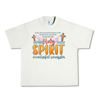 Pistachio holy spirit wonderful counselor Urban Heavy Tee - MaliasSmallBusiness