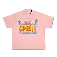 Salmon holy spirit wonderful counselor Urban Heavy Tee - MaliasSmallBusiness