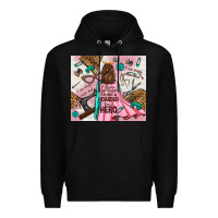 Black i rescue craft supplies i'm not a hoarder i'm hero Premium Hoodie - TumblerDesignByShophia