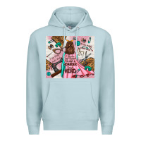 Blue Mist i rescue craft supplies i'm not a hoarder i'm hero Premium Hoodie - TumblerDesignByShophia