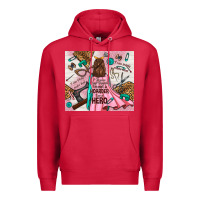 Cardinal i rescue craft supplies i'm not a hoarder i'm hero Premium Hoodie - TumblerDesignByShophia