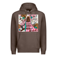 Coffee i rescue craft supplies i'm not a hoarder i'm hero Premium Hoodie - TumblerDesignByShophia