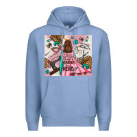 Colony Blue i rescue craft supplies i'm not a hoarder i'm hero Premium Hoodie - TumblerDesignByShophia