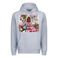 Heather Grey i rescue craft supplies i'm not a hoarder i'm hero Premium Hoodie - TumblerDesignByShophia