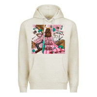 Oatmeal Heather i rescue craft supplies i'm not a hoarder i'm hero Premium Hoodie - TumblerDesignByShophia