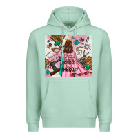 Seafoam i rescue craft supplies i'm not a hoarder i'm hero Premium Hoodie - TumblerDesignByShophia