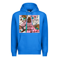True Royal i rescue craft supplies i'm not a hoarder i'm hero Premium Hoodie - TumblerDesignByShophia