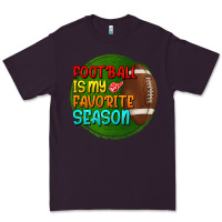 Plum football is my favorite season Premium Tee - BundleAndBundleShop