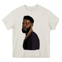 Cream african men Heavy Core Tee - HRA Design Shop