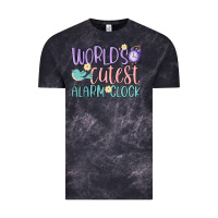 Cloud Black world's cutest alarm clock Vintage Tee - MaliasSmallBusiness