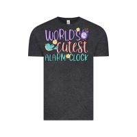 Vintage Black world's cutest alarm clock Vintage Tee - MaliasSmallBusiness