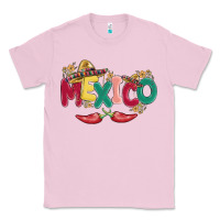 Bubblegum Pink mexico Classic Tee - MaliasSmallBusiness