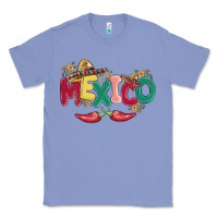 Colony Blue mexico Classic Tee - MaliasSmallBusiness