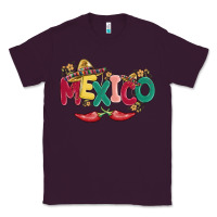 Plum mexico Classic Tee - MaliasSmallBusiness