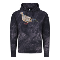 Cloud Black American Dove Vintage Hoodie - LillyAllenDesigns