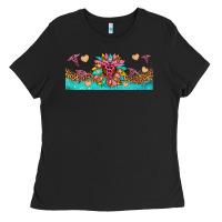 Black nurse sunflower libbey glass Ladies Tee - HRA Design Shop