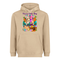 Mushroom Happy Easter Day truck Heavyweight Hoodie - HowdyJamesFarm