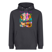 Smoke Happy Easter Day truck Heavyweight Hoodie - HowdyJamesFarm