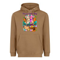 Toasted Coconut Happy Easter Day truck Heavyweight Hoodie - HowdyJamesFarm