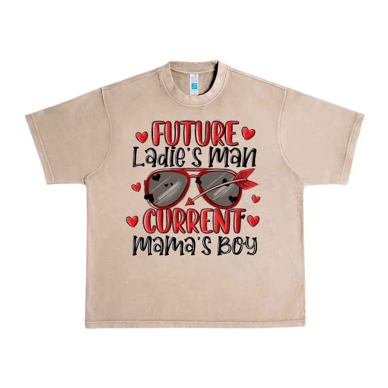 Future Ladies Man Current Mamas Boy Urban Heavy Tee by MaliasSmallBusiness | Teevron