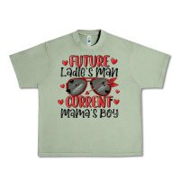Oil Green future ladies man current mamas boy Urban Heavy Tee - MaliasSmallBusiness