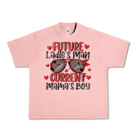 Salmon future ladies man current mamas boy Urban Heavy Tee - MaliasSmallBusiness