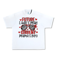 White future ladies man current mamas boy Urban Heavy Tee - MaliasSmallBusiness