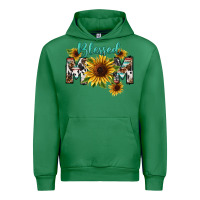 Emerald Blessed mom Mother's Day Urban Hoodie - FaDigitalArtStudio