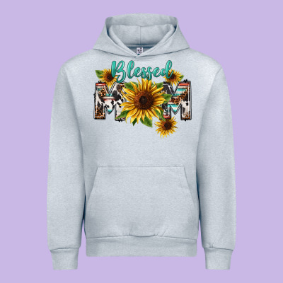 Blessed Mom Mother's Day Urban Hoodie Designed By Fadigitalartstudio