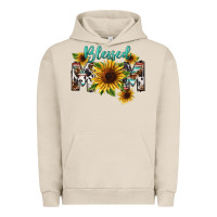 Pigment French Oak Blessed mom Mother's Day Urban Hoodie - FaDigitalArtStudio