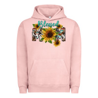 Pigment Salmon Blessed mom Mother's Day Urban Hoodie - FaDigitalArtStudio