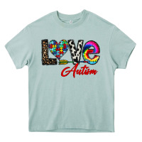 Arona love autism Heavy Core Tee - CowhideDigitalArt