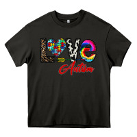 Asphalt love autism Heavy Core Tee - CowhideDigitalArt