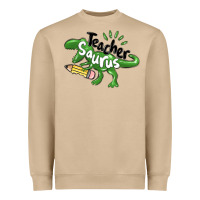 Mushroom teacher saurus Heavyweight Sweatshirt - MaliasSmallBusiness