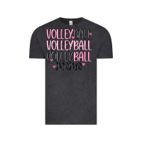 Vintage Black volleyball mama Vintage Tee - MaliasSmallBusiness